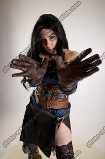Moira Cosplay Yennefer Magic Standing Pose